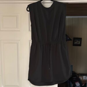 Women’s black athleisure dress